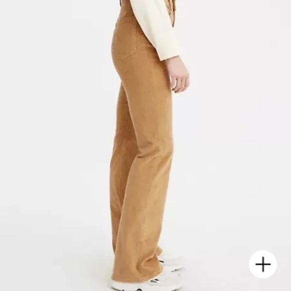 RIBCAGE BOOTCUT CORDUROY WOMEN'S PANTS​